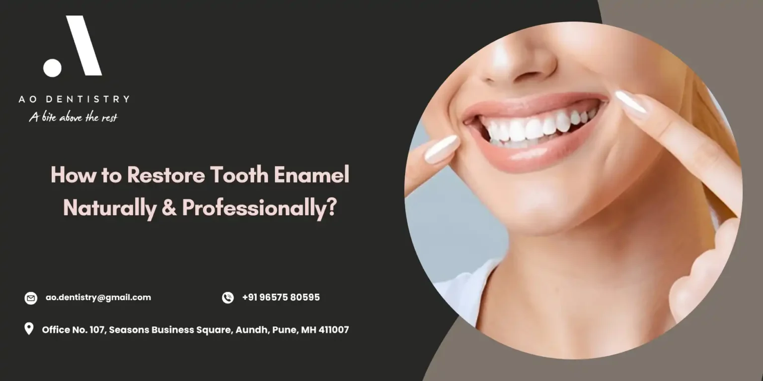 How to Repair Tooth Enamel